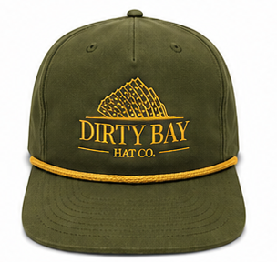 Green/ Gold Richardson 256 Umpqua Rope Hat